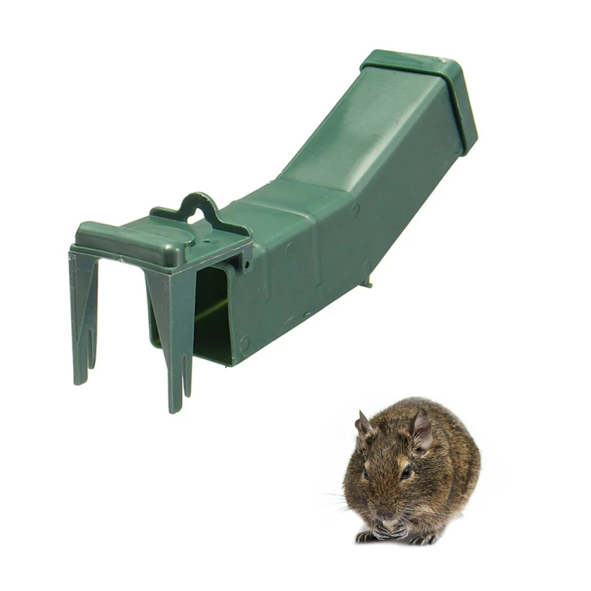 Rodent Control Tool Household Mouse Trap Cage Drilling Bait Box for Garden Animal Pest Control
Rodent Control Tool Household Mouse Trap Cage Drilling Bait Box for Garden Animal Pest Control