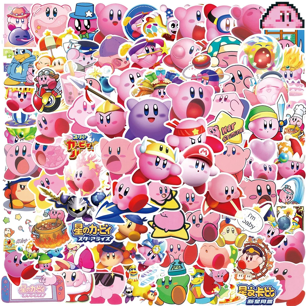 10/30/50/100PCS Game Kirby Stickers Kawaii Decals Classic Toy DIY Phone Luggage Guitar Car Cartoon Graffiti Sticker Kids Gift
10/30/50/100PCS Game Kirby Stickers Kawaii Decals Classic Toy DIY Phone Luggage Guitar Car Cartoon Graffiti Sticker Kids Gift