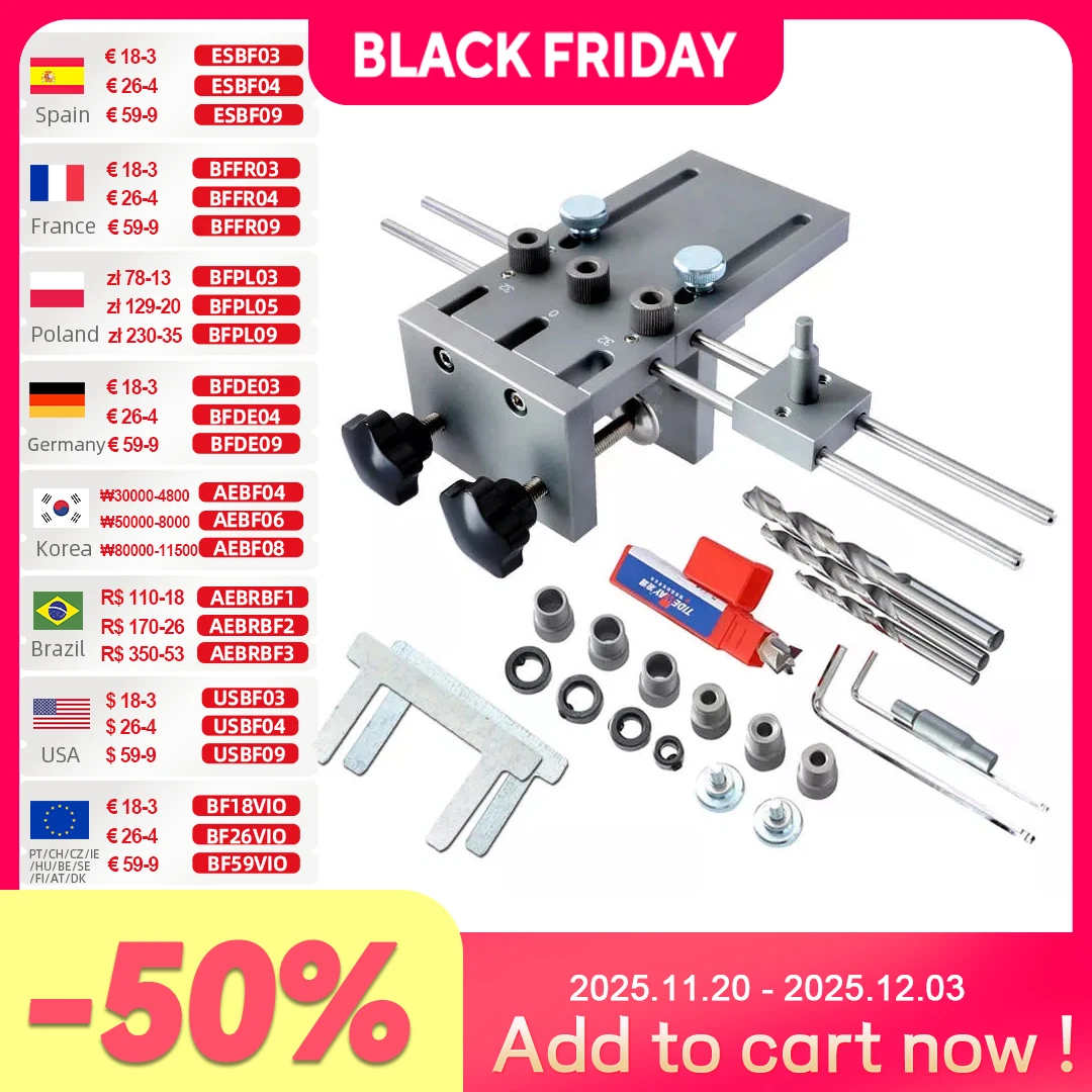 ALLSOME Установка дюбелей 3 в 1 6/8/10 мм
ALLSOME Установка дюбелей 3 в 1 6/8/10 мм