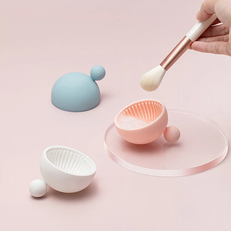 Silicone Makeup Brush Cleaner Foundation Makeup Brush Scrubber Board Pad Make Up Washing Brush Gel Cleaning Mat Hand Tool
Silicone Makeup Brush Cleaner Foundation Makeup Brush Scrubber Board Pad Make Up Washing Brush Gel Cleaning Mat Hand Tool