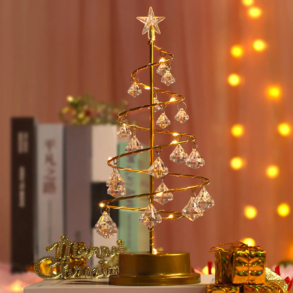 Christmas Tree Lamp Holiday Decoration Night Light Novelty Fairy Decor Diamond Tree Lighting Led Lights Lamp For Bedroom
Christmas Tree Lamp Holiday Decoration Night Light Novelty Fairy Decor Diamond Tree Lighting Led Lights Lamp For Bedroom