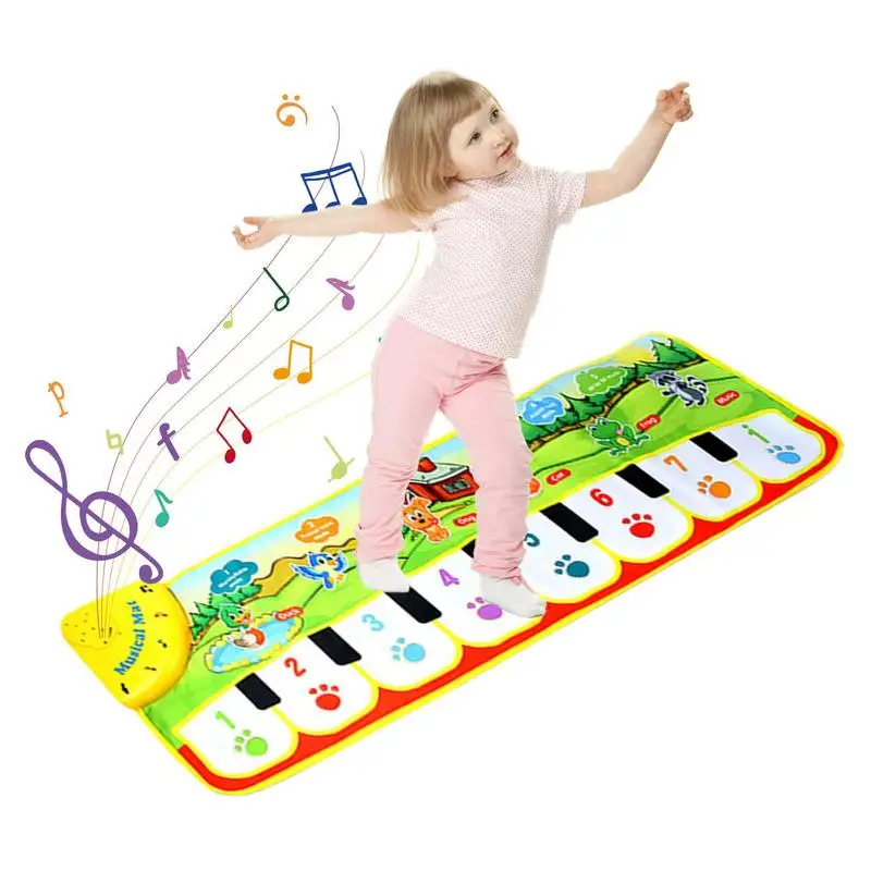 Foldable 5 Modes Musical Play Mat Musical Piano Mat Kids Toddlers Floor Keyboard Dance Mat Sounds Baby Mat Educational Toys Gift
Foldable 5 Modes Musical Play Mat Musical Piano Mat Kids Toddlers Floor Keyboard Dance Mat Sounds Baby Mat Educational Toys Gift