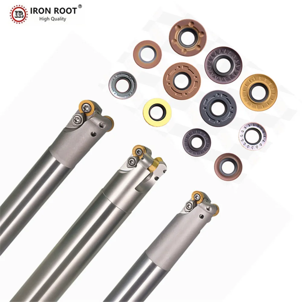 IRONROOT EMR4R Round Nose Milling Cutter Holder 16,17,20,2T CNC Milling Machine Tool Holder for RPMT08T2,RDMW08T2 Carbide Insert
IRONROOT EMR4R Round Nose Milling Cutter Holder 16,17,20,2T CNC Milling Machine Tool Holder for RPMT08T2,RDMW08T2 Carbide Insert