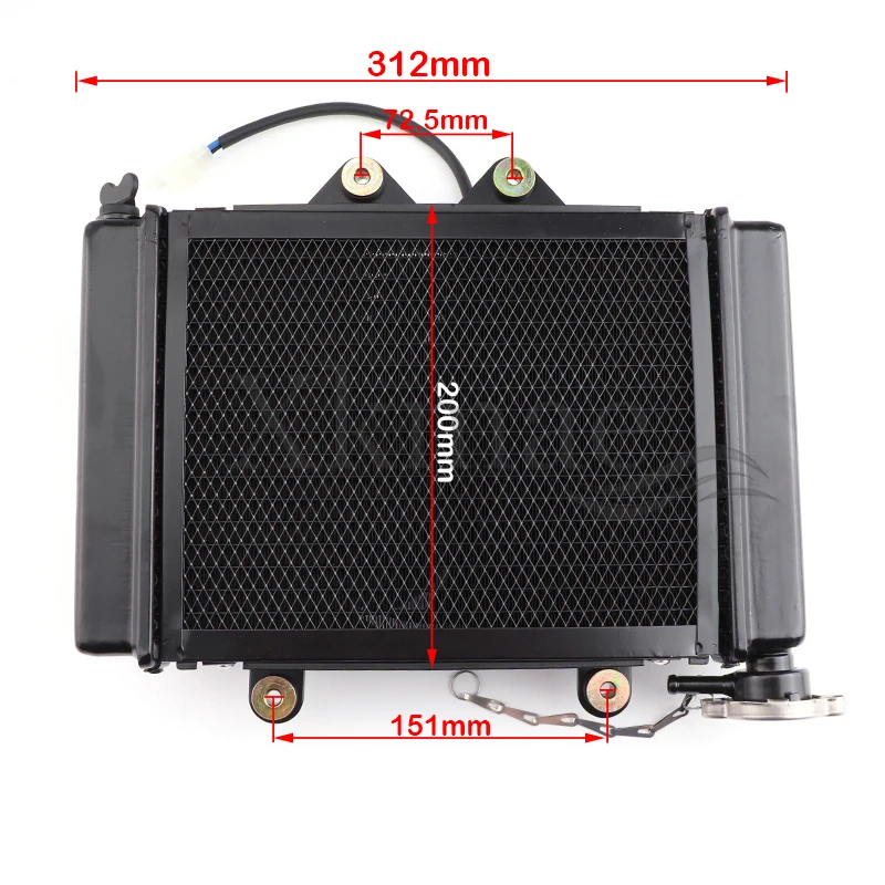 For motorcycle 200cc 250CC moto Quad 4x4 ATV UTV parts NEW Water cooling engine cooler Radiator cooling 12v fan
For motorcycle 200cc 250CC moto Quad 4x4 ATV UTV parts NEW Water cooling engine cooler Radiator cooling 12v fan