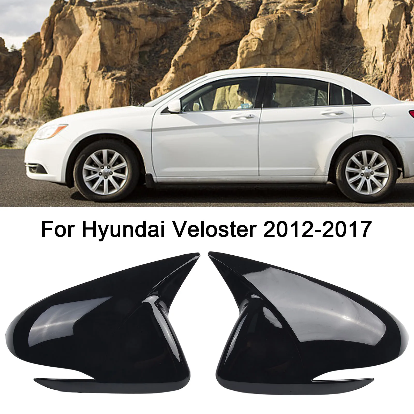 2 шт. для Hyundai Veloster 2012-2017 глянцевый черный быстрорежущий совершенно новый и высококачественный Гарантированный
2 шт. для Hyundai Veloster 2012-2017 глянцевый черный быстрорежущий совершенно новый и высококачественный Гарантированный