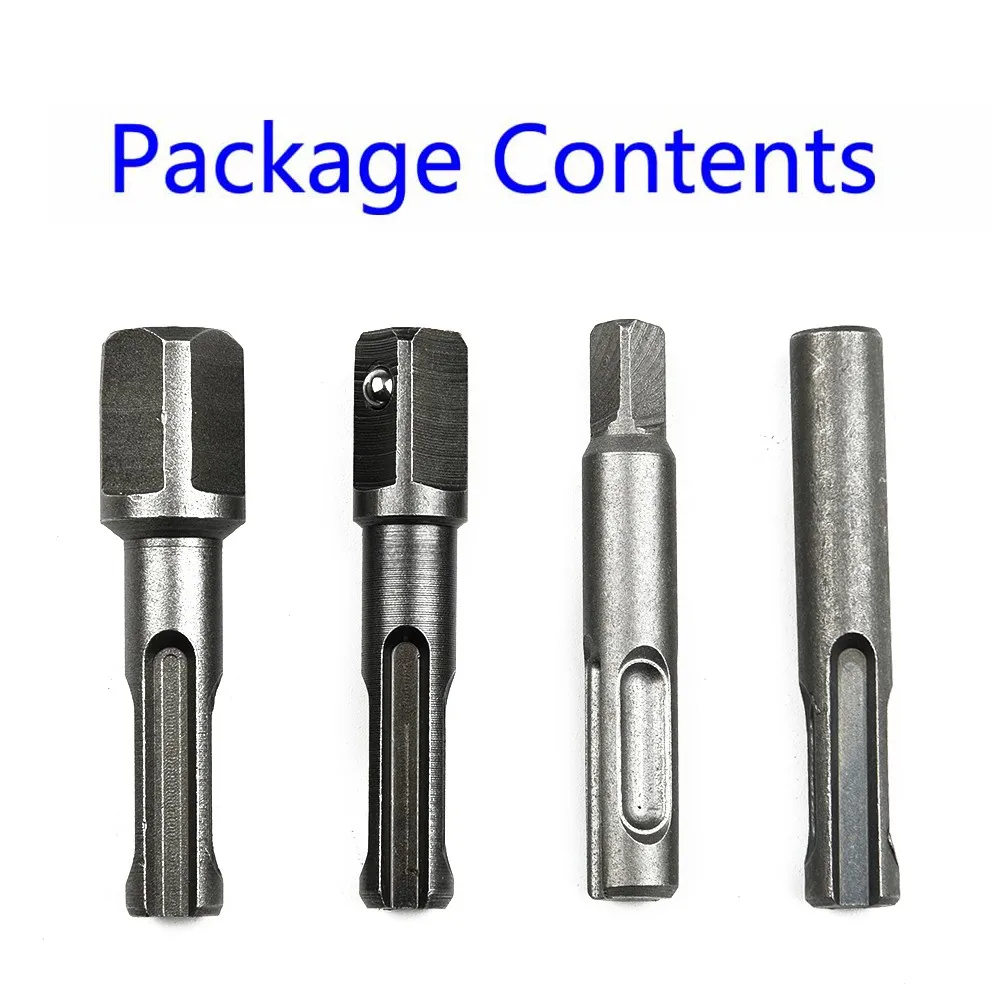 4pcs SDS Plus Hammer Drill Adapter Impact Driver Socket Hex Universal Bit Chuck Ali Hunter Home Power Tools Electric Wrench
4pcs SDS Plus Hammer Drill Adapter Impact Driver Socket Hex Universal Bit Chuck Ali Hunter Home Power Tools Electric Wrench