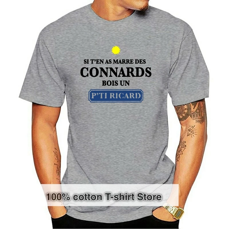 Siten As Marre Des Connards Bois Un Pti Ricard T Shirt Summer Top Newest Cheap Sale Personalized Hip Hop Shirt Euro Size S-3xl 0
Siten As Marre Des Connards Bois Un Pti Ricard T Shirt Summer Top Newest Cheap Sale Personalized Hip Hop Shirt Euro Size S-3xl 0