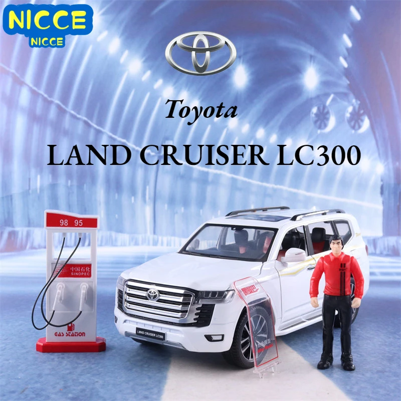 Nicce 1:24 Toyota LAND CRUISER LC300 SUV Alloy Model Car Diecasts Metal Casting Sound Light Car for Children Vehicle Toys F511
Nicce 1:24 Toyota LAND CRUISER LC300 SUV Alloy Model Car Diecasts Metal Casting Sound Light Car for Children Vehicle Toys F511