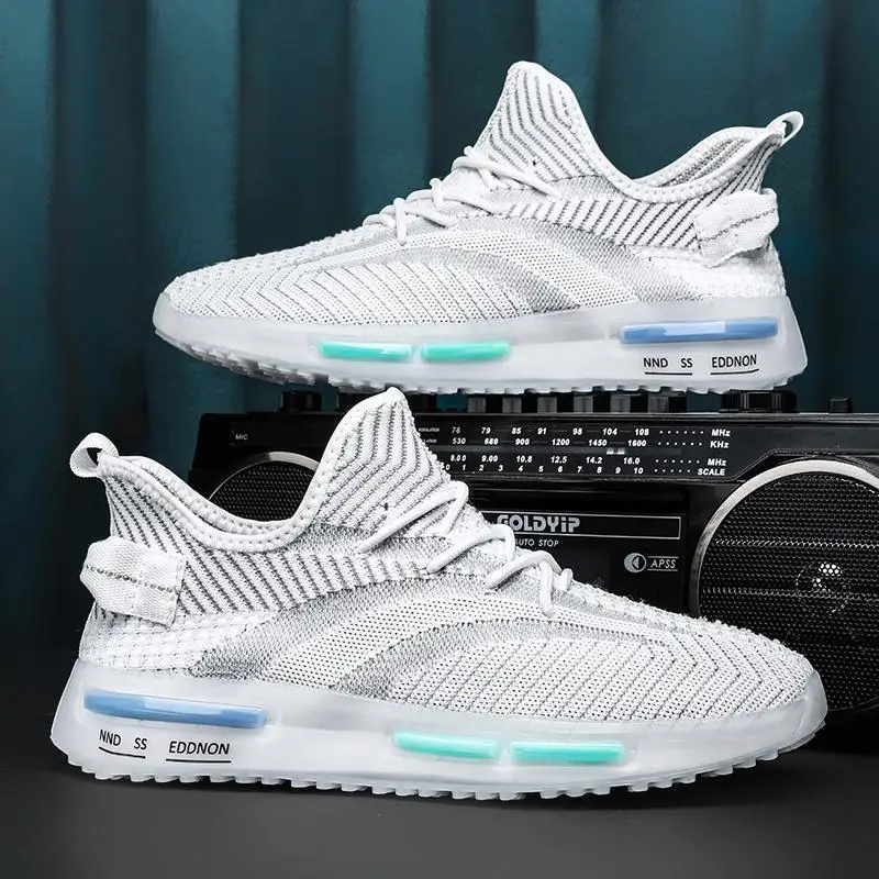 Summer Men's Shoes Ice Silk Mesh Shoes Casual Running Sneakers Online Influencer Tide Shoes Breathable Men's Shoes for Students
Summer Men's Shoes Ice Silk Mesh Shoes Casual Running Sneakers Online Influencer Tide Shoes Breathable Men's Shoes for Students