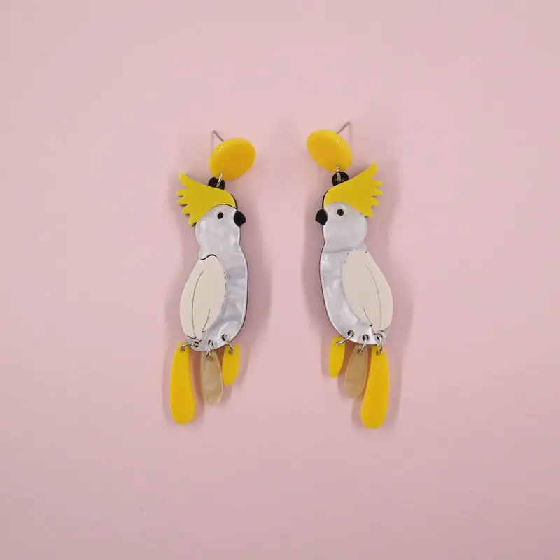Acrylic 2022 Parrot Long Tassel Earrings for Women Yellow Bird Cute Animal Earrings Fashion Jewelry Accessories Charms Wholesale
Acrylic 2022 Parrot Long Tassel Earrings for Women Yellow Bird Cute Animal Earrings Fashion Jewelry Accessories Charms Wholesale