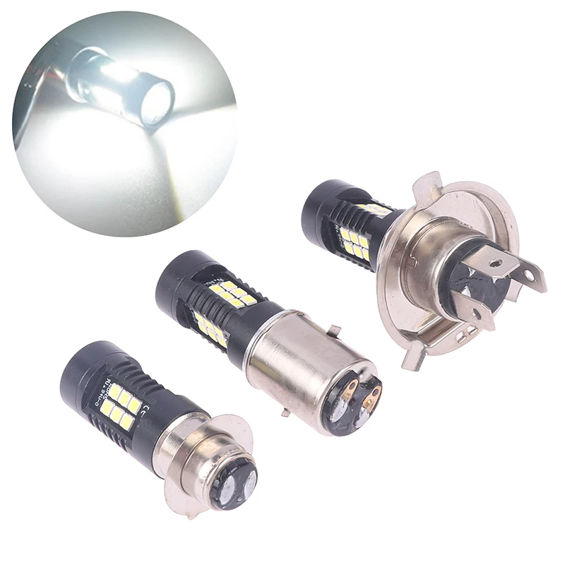 White High Low Beam Lamp Bulbs LED Motorcycle Headlight 12V Fog Light H4 BA20D PX15D For Moto Tricycle
White High Low Beam Lamp Bulbs LED Motorcycle Headlight 12V Fog Light H4 BA20D PX15D For Moto Tricycle