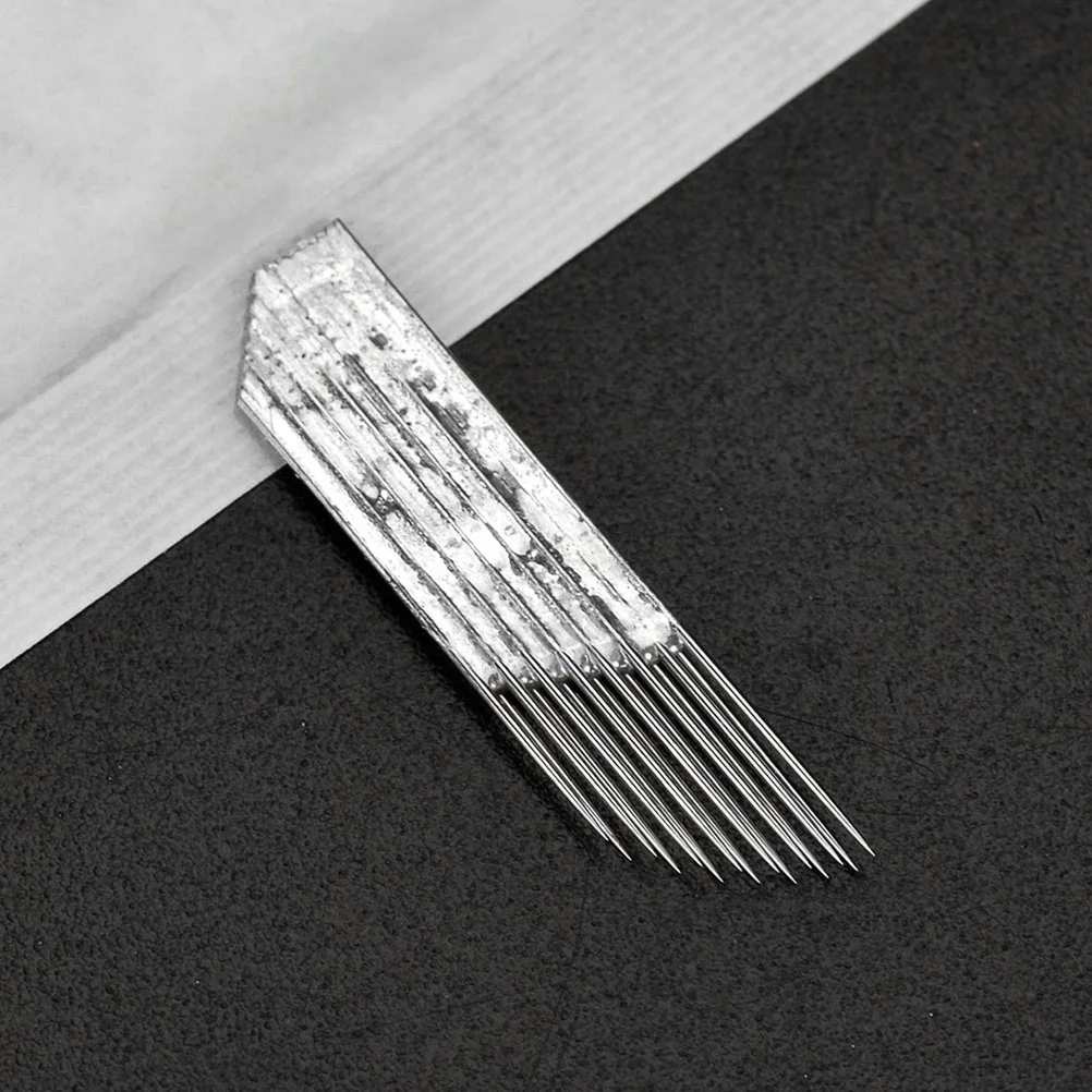 50PCS Tattoo Blades Disposable Stainless Steel Single Arc Double Row Eyebrows Blades for Tattoo
50PCS Tattoo Blades Disposable Stainless Steel Single Arc Double Row Eyebrows Blades for Tattoo