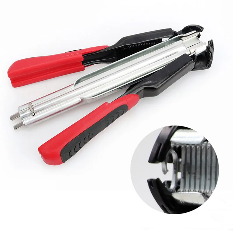 Manual SR8C+C nails buckle ring nail guns tied chicken cage gun pet cage special C-clamp Bundle pliers
Manual SR8C+C nails buckle ring nail guns tied chicken cage gun pet cage special C-clamp Bundle pliers