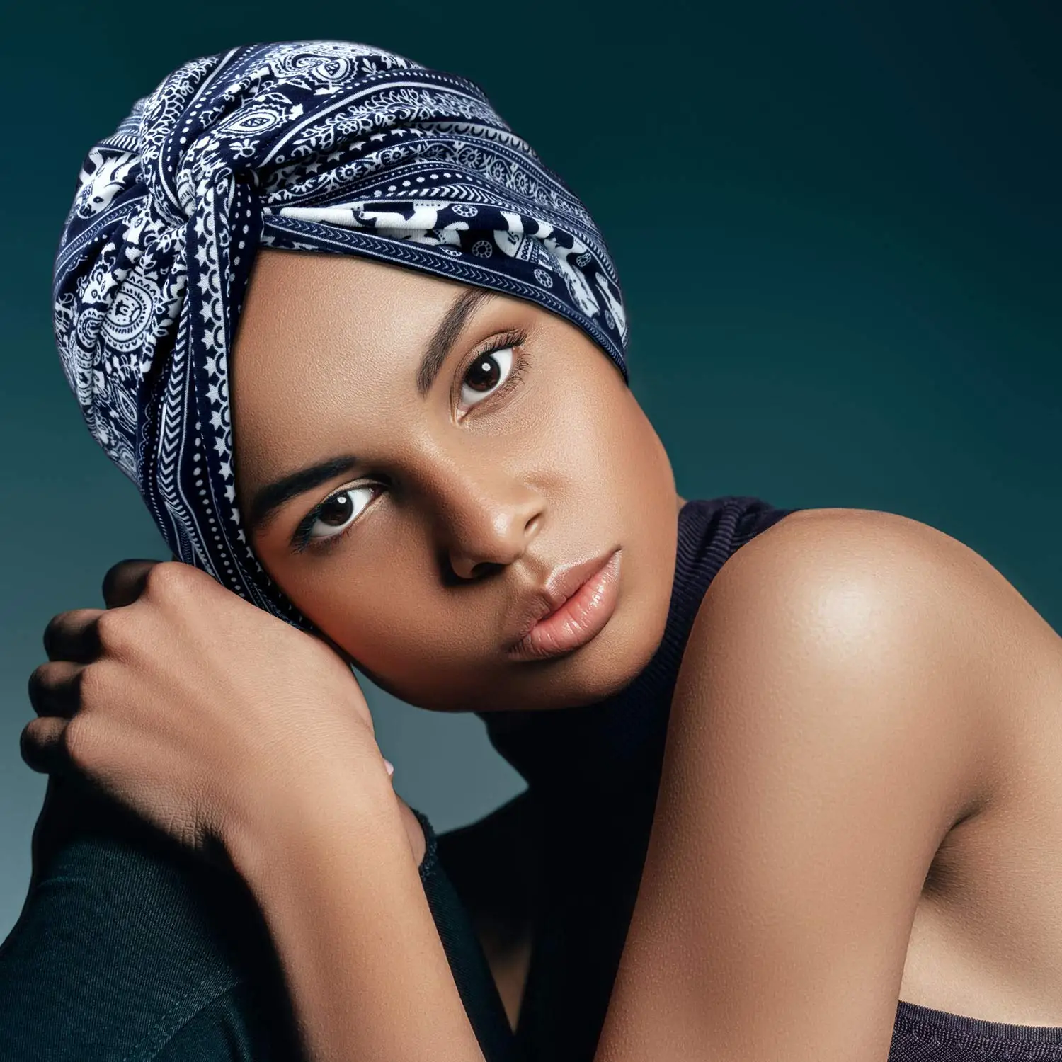 Bohemian Turban Hat for Women Soft Pre Tied Knot Fashion Print Pleated Hijabs Bonnet Beanie Headwrap Sleep Caps
Bohemian Turban Hat for Women Soft Pre Tied Knot Fashion Print Pleated Hijabs Bonnet Beanie Headwrap Sleep Caps