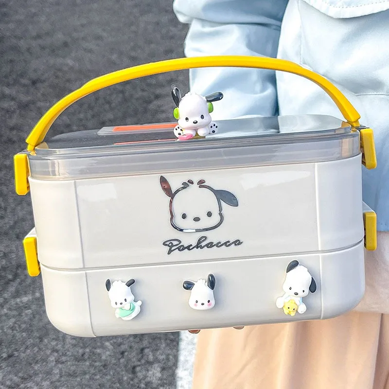 New Kawaii Sanrio Pochacco Cartoon 304 Stainless Steel Lunch Box Student Office Workers Dedicated Lunch Box Cute Simple Portable
New Kawaii Sanrio Pochacco Cartoon 304 Stainless Steel Lunch Box Student Office Workers Dedicated Lunch Box Cute Simple Portable