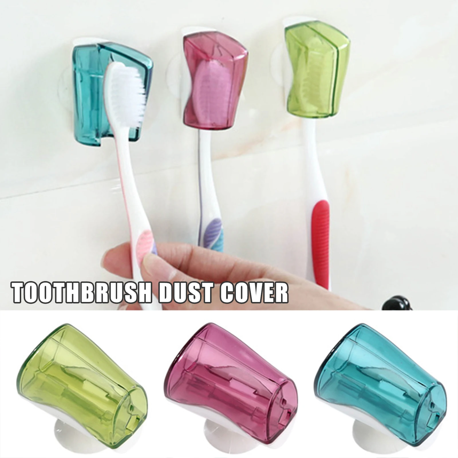 3 Pieces Shelf Creative Suction Cup Toothbrush Dust Cover Home Toothbrush Holder Rando Bathroom Products Toothpaste Holders
3 Pieces Shelf Creative Suction Cup Toothbrush Dust Cover Home Toothbrush Holder Rando Bathroom Products Toothpaste Holders