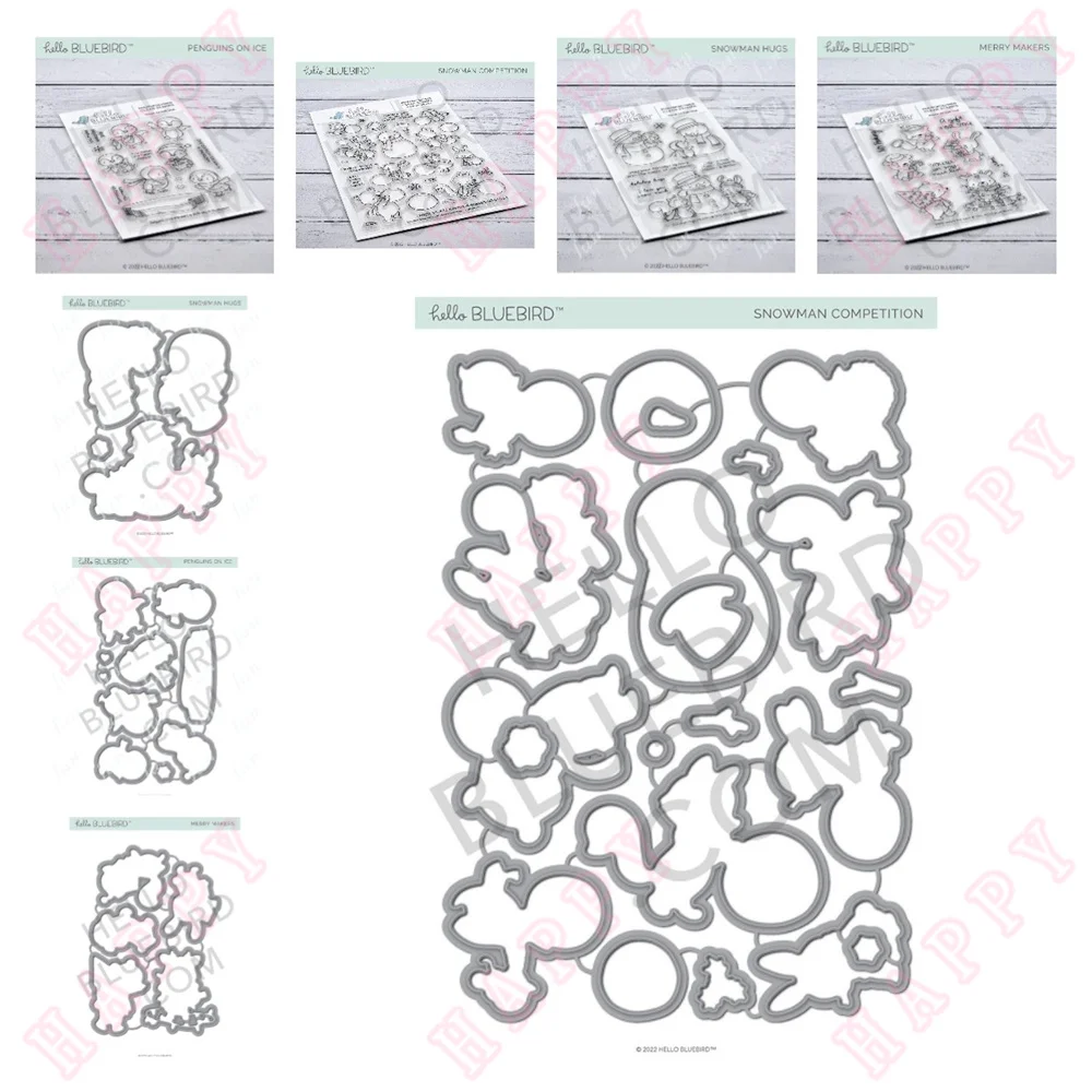 Metal Cutting Dies Stamps Snowman Animals DIY Scrapbook Envelope Greeting Card Decorative Embossing Handcraft Paper Craft Moulds
Metal Cutting Dies Stamps Snowman Animals DIY Scrapbook Envelope Greeting Card Decorative Embossing Handcraft Paper Craft Moulds