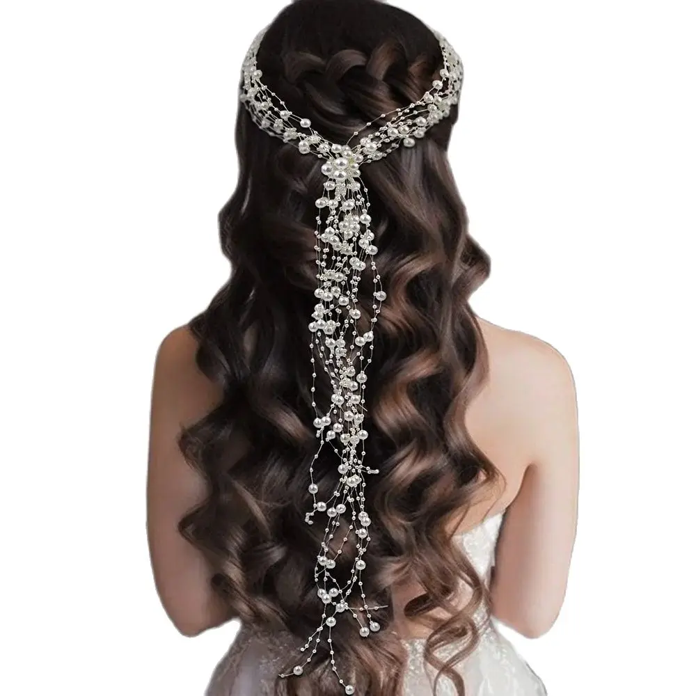 Western Wedding Bridal Headdress for Bride Handmade Wedding Crystal Pearl Hair Accessories Rhinestone Hairband Ornaments
Western Wedding Bridal Headdress for Bride Handmade Wedding Crystal Pearl Hair Accessories Rhinestone Hairband Ornaments