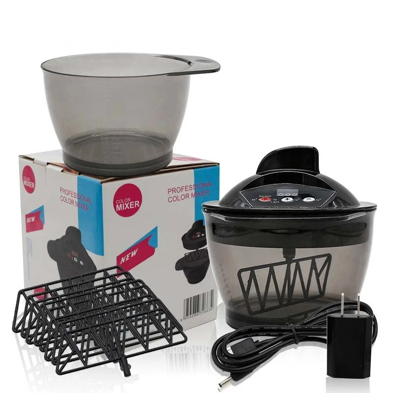 Electric Hair Cream Automatic Mixer Mixing Bowl Color Paste Blender Dyeing Stirrer Tool Coloring Hairdressing Barber kit DIY
Electric Hair Cream Automatic Mixer Mixing Bowl Color Paste Blender Dyeing Stirrer Tool Coloring Hairdressing Barber kit DIY