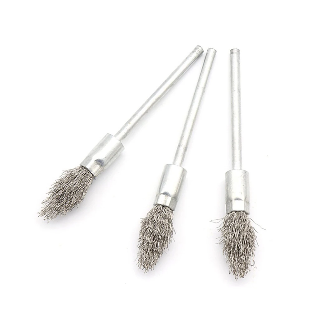1 Pc Electric Brush Bit 140mm Torch-shaped Stainless Steel Wire Brush Rust Removing Burring Head For Rotary Tool Grinder Parts
1 Pc Electric Brush Bit 140mm Torch-shaped Stainless Steel Wire Brush Rust Removing Burring Head For Rotary Tool Grinder Parts