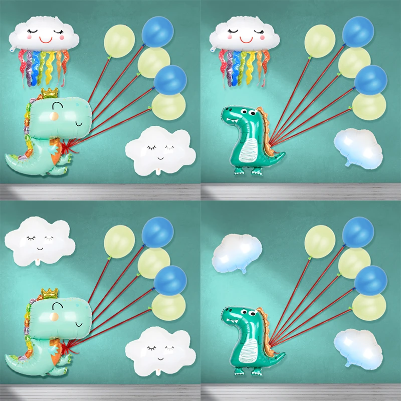 Cartoon Dinosaur Foil Balloons Kids Birthday Gift Cute Smile Clouds Inflatable Toy Wedding Party Decoration Supplies Baby Shower
Cartoon Dinosaur Foil Balloons Kids Birthday Gift Cute Smile Clouds Inflatable Toy Wedding Party Decoration Supplies Baby Shower