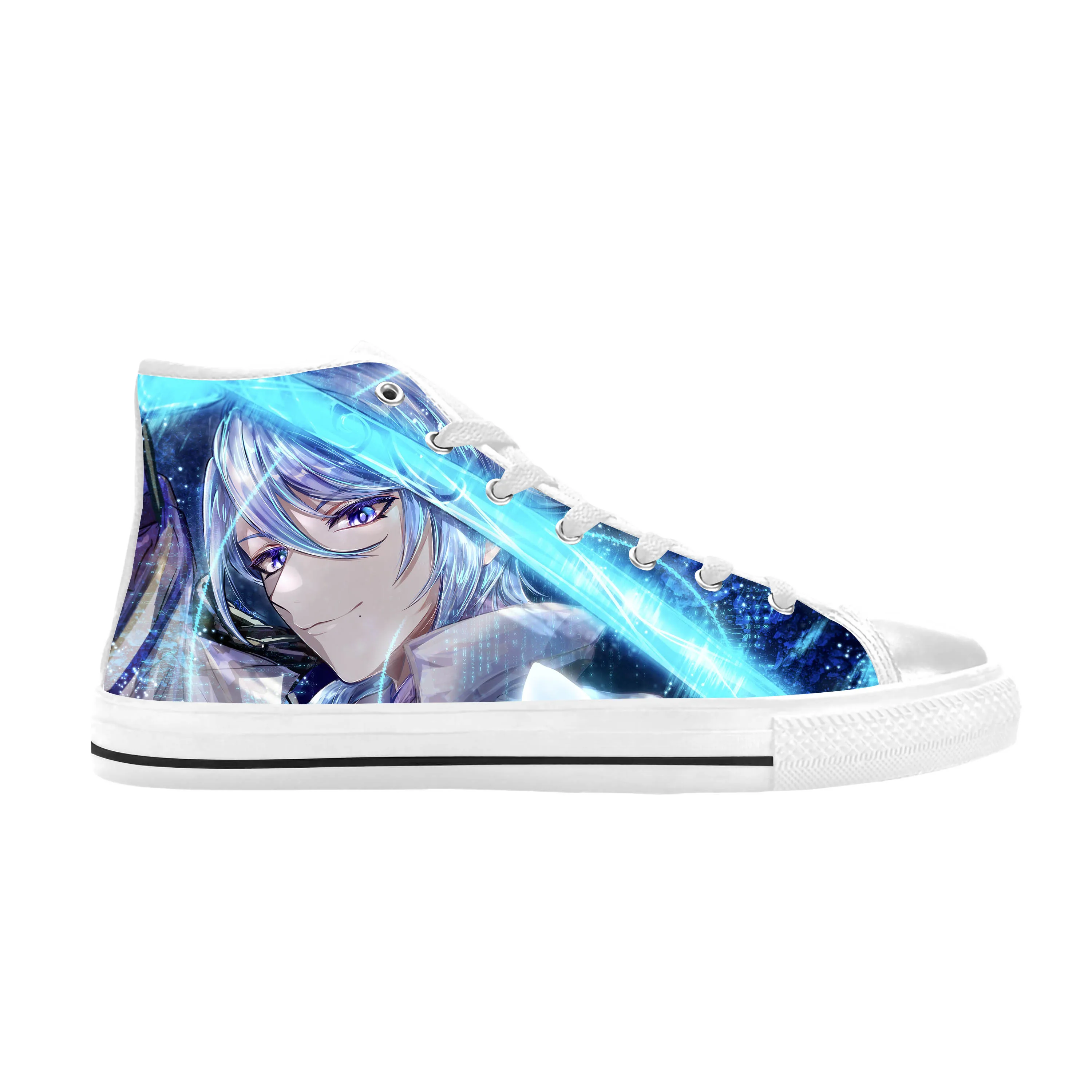 Anime Manga Cartoon Genshin Impact Kamisato Ayato Casual Cloth Shoes High Top Comfortable Breathable 3D Print Men Women Sneakers 
Anime Manga Cartoon Genshin Impact Kamisato Ayato Casual Cloth Shoes High Top Comfortable Breathable 3D Print Men Women Sneakers