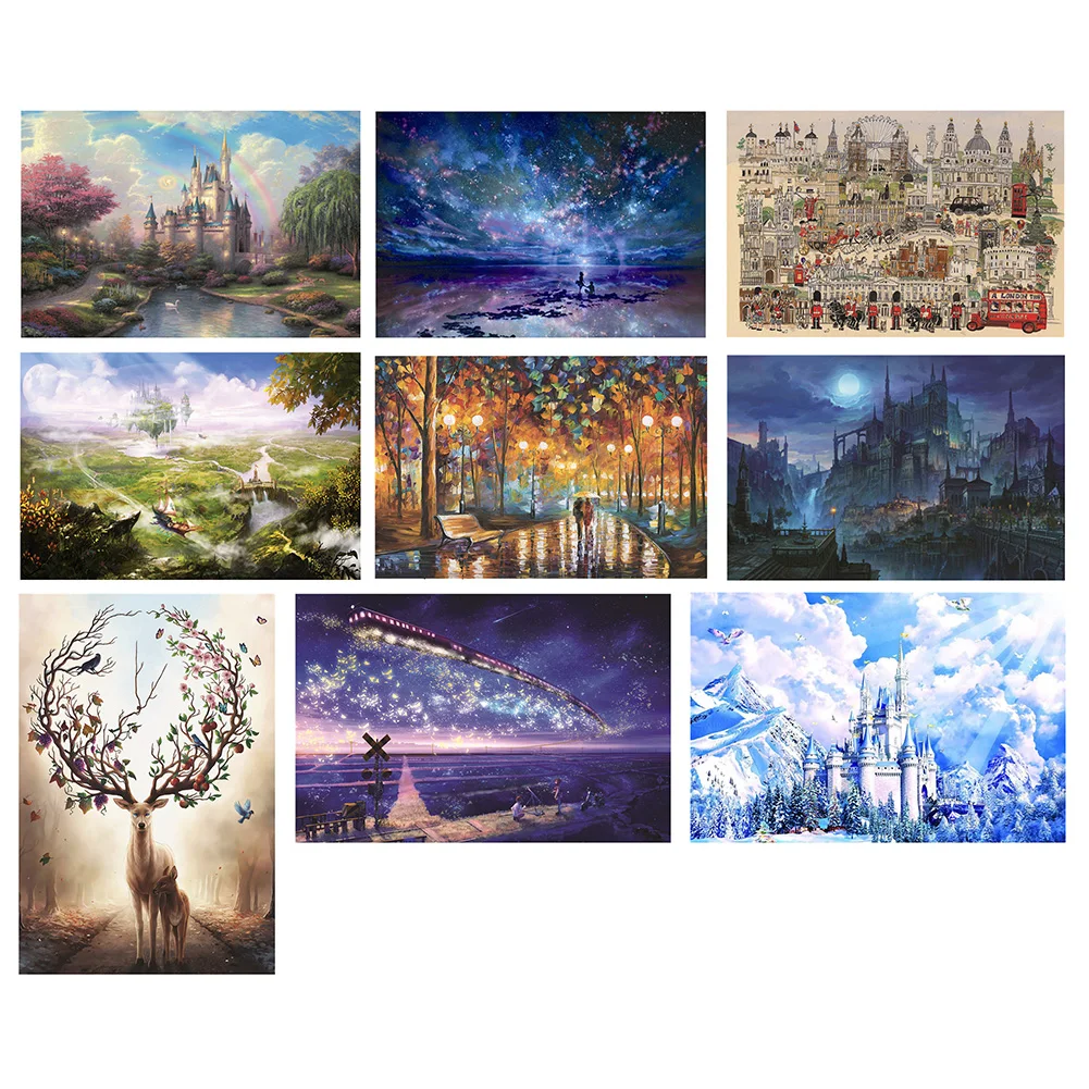 Baby Kids Puzzles 1000 Piece Large DIY Jigsaw Puzzle Animals Landscapes 70X50 CM Decompress Toys Paper for Adults Child 
Baby Kids Puzzles 1000 Piece Large DIY Jigsaw Puzzle Animals Landscapes 70X50 CM Decompress Toys Paper for Adults Child