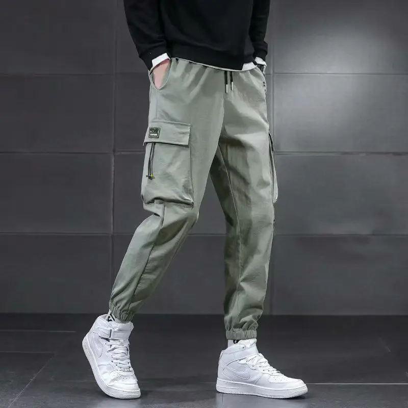 Harem Pants Men Spring Summer Korean Style Overalls Loose Sweatpants Casual Cargo Pants Men Jogging Pant Hip Hop Male Clothing
Harem Pants Men Spring Summer Korean Style Overalls Loose Sweatpants Casual Cargo Pants Men Jogging Pant Hip Hop Male Clothing