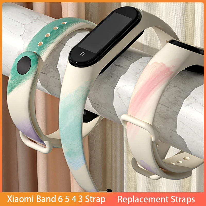 Xiaomi Strap for Mi Band 4 6 5 3 Watch Watercolor Silicone Bracelet Replacement for Mi Wristband 4 6 Nfc For Gift Female Men
Xiaomi Strap for Mi Band 4 6 5 3 Watch Watercolor Silicone Bracelet Replacement for Mi Wristband 4 6 Nfc For Gift Female Men
