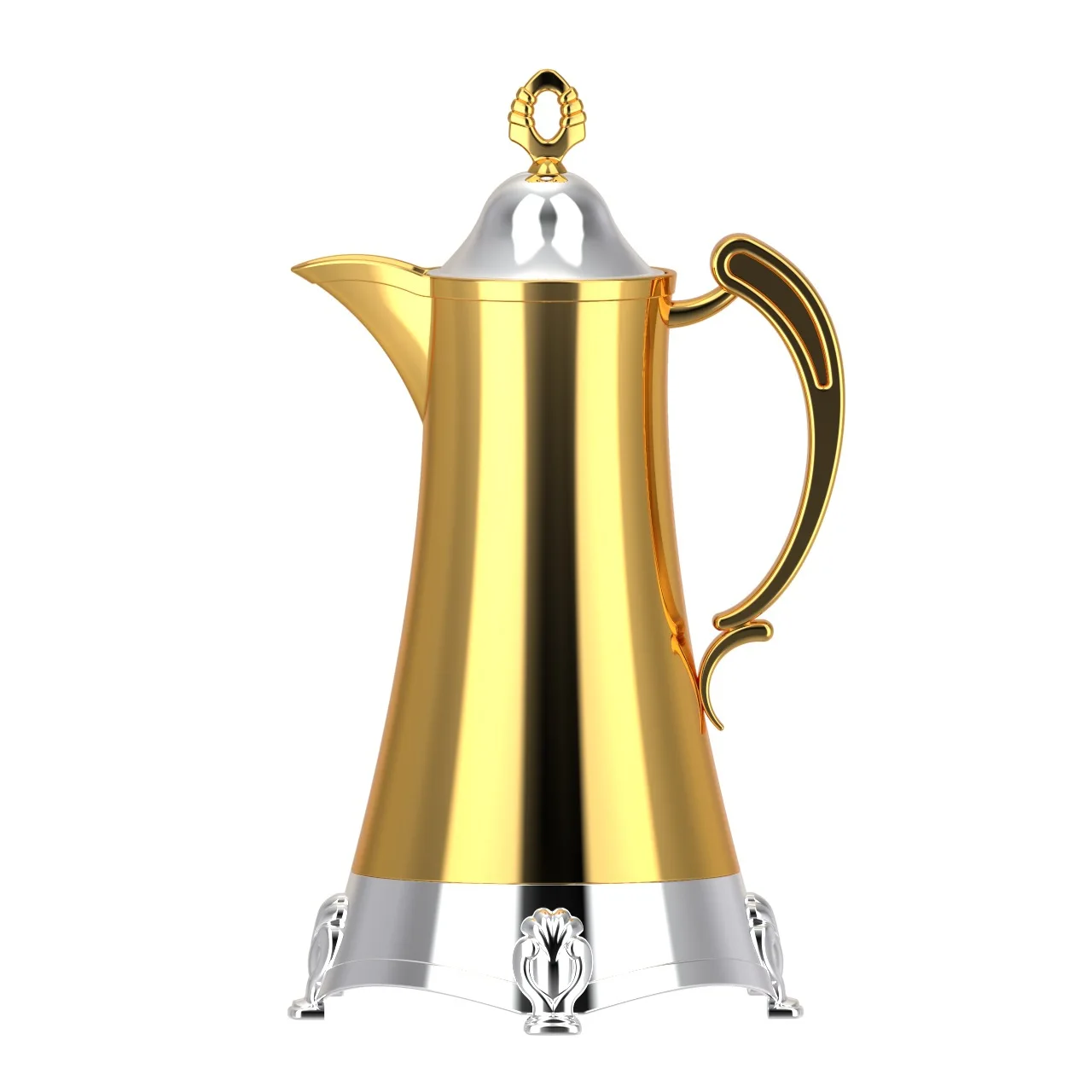 800ml Luxury Coffee Pot Gold Plated Insulated Vacuum Flask Thermos Coffee Cup Water Coffee Pot Sets Arabic Turkish Tea Set
800ml Luxury Coffee Pot Gold Plated Insulated Vacuum Flask Thermos Coffee Cup Water Coffee Pot Sets Arabic Turkish Tea Set