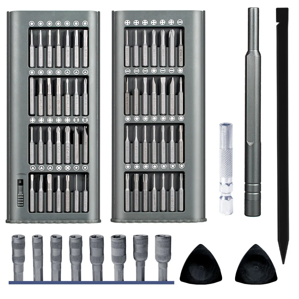 56 In 1 Mobile Phone Computer Screwdriver Disassembly Precision Instrument Tool S2 Steel Combined Multi-function Screwdriver Set
56 In 1 Mobile Phone Computer Screwdriver Disassembly Precision Instrument Tool S2 Steel Combined Multi-function Screwdriver Set