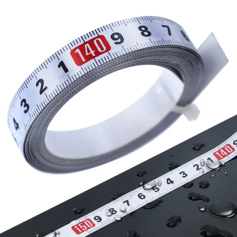 Woodworking T Track Tape Measure 12.5/16/19mm Width Metric Self Adhesive Scale Ruler for Miter Track Router Table Saw Measuring
Woodworking T Track Tape Measure 12.5/16/19mm Width Metric Self Adhesive Scale Ruler for Miter Track Router Table Saw Measuring