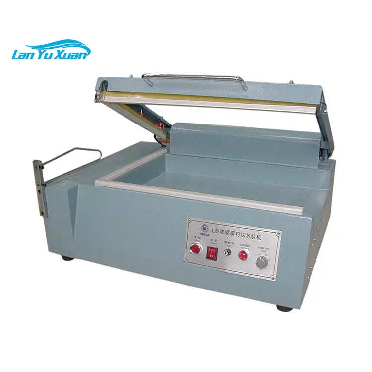 

BSF-501 Hualian Packaging Film Packing Heat L Bar Sealer Sealing Cutting Wrapping Manual Shrink Wrap Machine