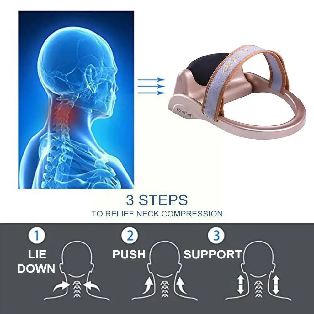 Air Cervical Neck Traction Vertebra Spine Posture Correction With Care Stretcher Inflatable Home Pump Air Pain Relief Brace N3x9
Air Cervical Neck Traction Vertebra Spine Posture Correction With Care Stretcher Inflatable Home Pump Air Pain Relief Brace N3x9