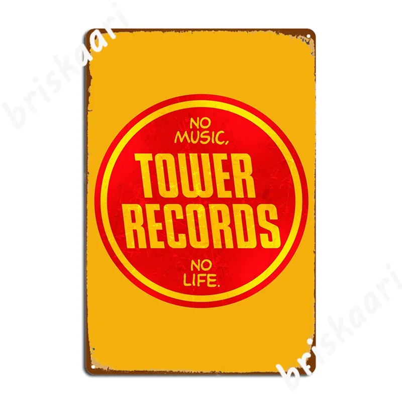 Tower Records Vintage Poster Metal Plaque Cinema Garage Decoration Cinema Living Room Custom Tin Sign Poster
Tower Records Vintage Poster Metal Plaque Cinema Garage Decoration Cinema Living Room Custom Tin Sign Poster