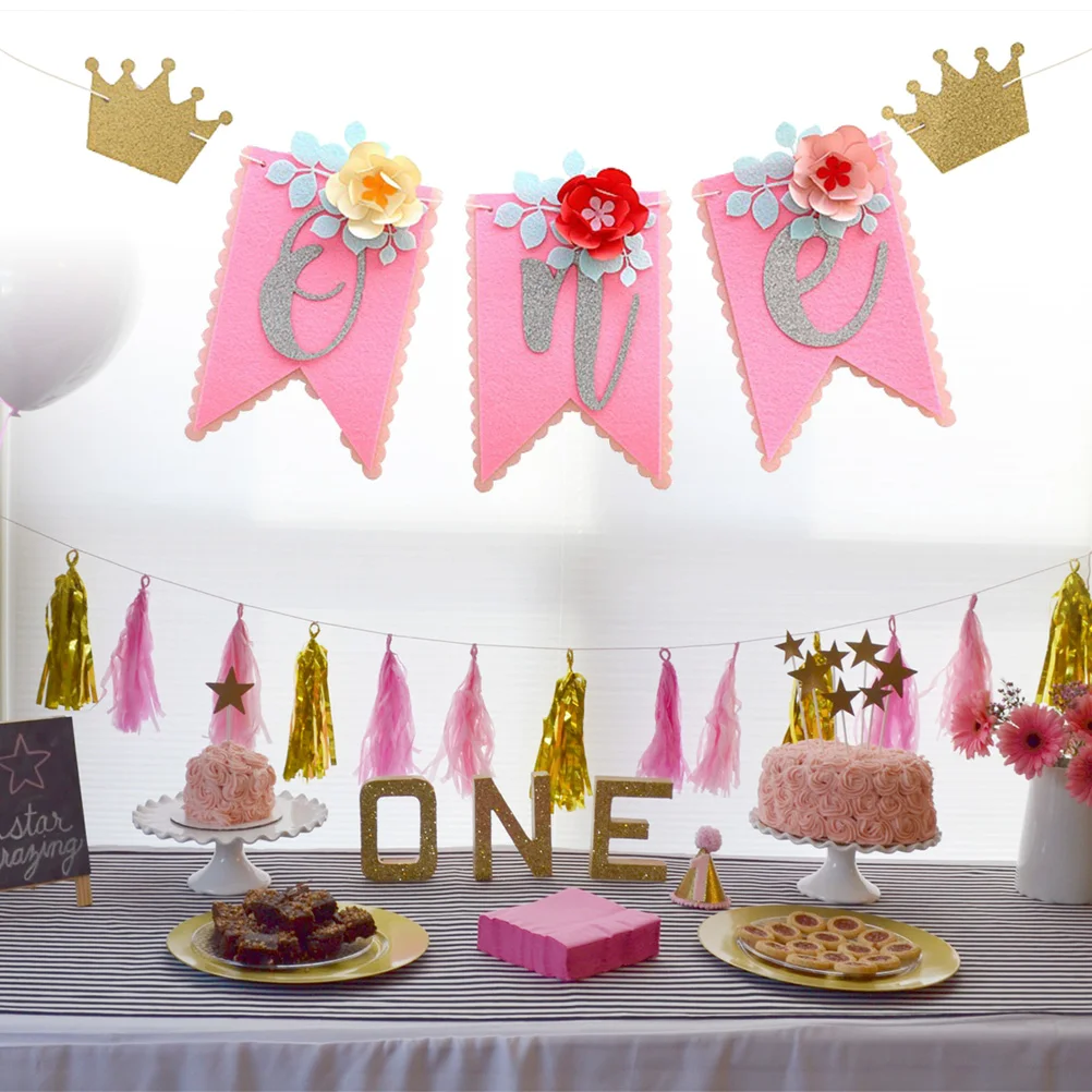 Birthday Banner Baby First Highchair Chair High Party Garland Girl Decor Decorations 1St Shower Decoration Welcome Supplies
Birthday Banner Baby First Highchair Chair High Party Garland Girl Decor Decorations 1St Shower Decoration Welcome Supplies