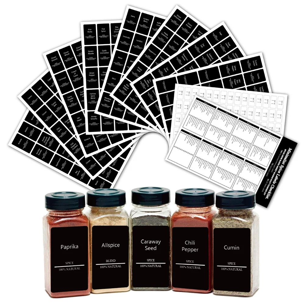 275Pcs Clear Stickers For Kitchen Ingredients Spice Labels Jars Food Bottle Container Seasoning Waterproof Oilproof Label Sticke
275Pcs Clear Stickers For Kitchen Ingredients Spice Labels Jars Food Bottle Container Seasoning Waterproof Oilproof Label Sticke