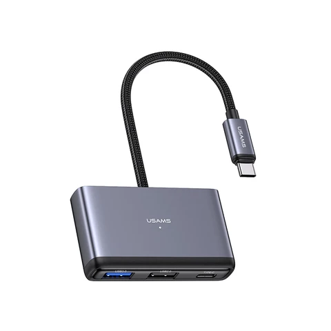 USB C концентратор PD 60 Вт Быстрая зарядка USB Type C к HDMI совместимая док-станция для ноутбука для Macbook iPhone Huawei Xiaomi