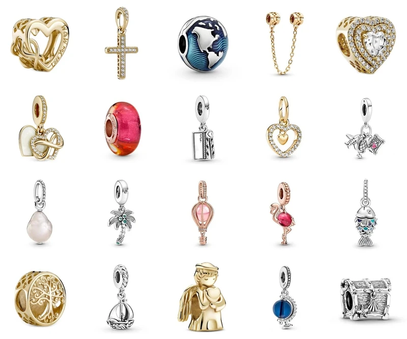 Authentic 925 Sterling Silver Gold Sparkling Infinity Heart Dangle Charm Beads Fit Pandora Bracelet & Necklace Jewelry
Authentic 925 Sterling Silver Gold Sparkling Infinity Heart Dangle Charm Beads Fit Pandora Bracelet & Necklace Jewelry