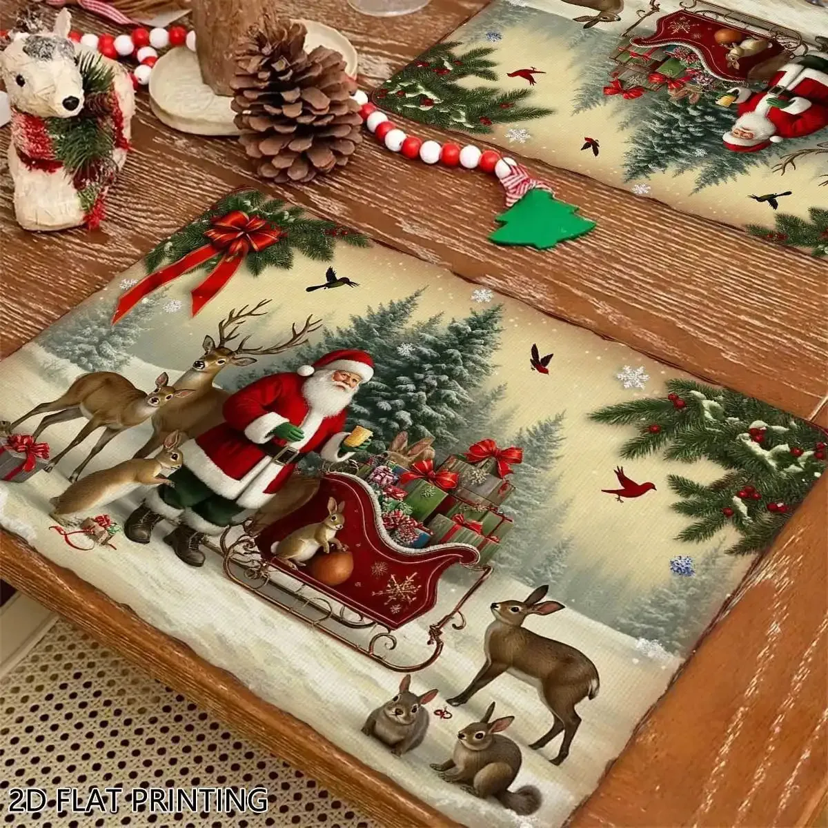 Рождественские коврики для стола
Рождественские коврики для стола