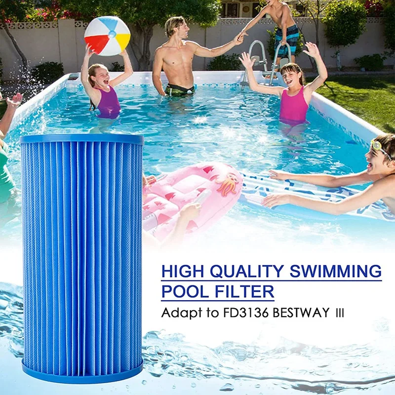 Pool Filter Type A/C For Bestway III FD3136 Inflatable Hot Tub Filter Size 3 For Intex 29000E 59900E Pool Pump Filter
Pool Filter Type A/C For Bestway III FD3136 Inflatable Hot Tub Filter Size 3 For Intex 29000E 59900E Pool Pump Filter