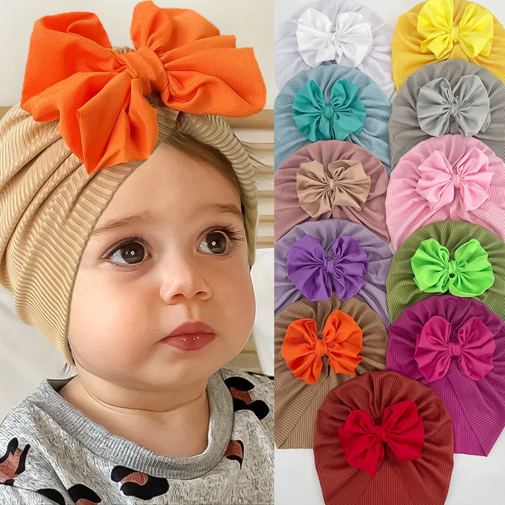 Solid Color Baby Hat Kids Bonnet Beanie Newborn Headband India Hats Newborn Baby Princess Cute Baby Girl Baby Cap 0-2Years
Solid Color Baby Hat Kids Bonnet Beanie Newborn Headband India Hats Newborn Baby Princess Cute Baby Girl Baby Cap 0-2Years