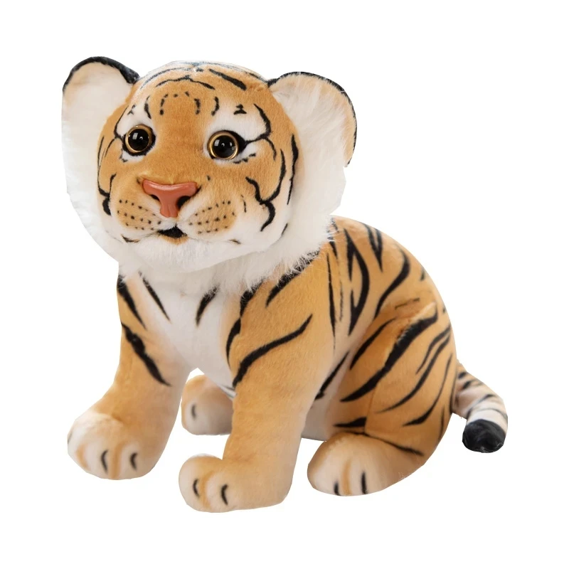 Real Life Cute Tiger Plush Toy Lion Leopard Stuffed Animals Dolls Soft Kids Children Baby Home Decor High Quality Birthday Gift
Real Life Cute Tiger Plush Toy Lion Leopard Stuffed Animals Dolls Soft Kids Children Baby Home Decor High Quality Birthday Gift