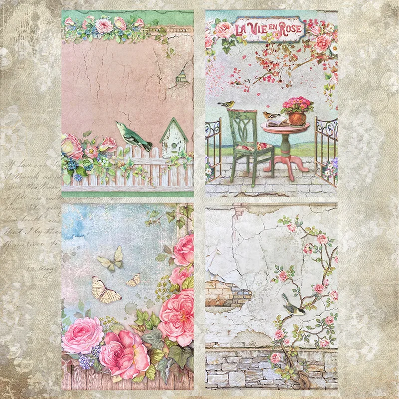 8 Sheets A5 Flower Bird Scrapbooking Material Hand Account Background Paper Diy Album Scrapbook Papers
8 Sheets A5 Flower Bird Scrapbooking Material Hand Account Background Paper Diy Album Scrapbook Papers