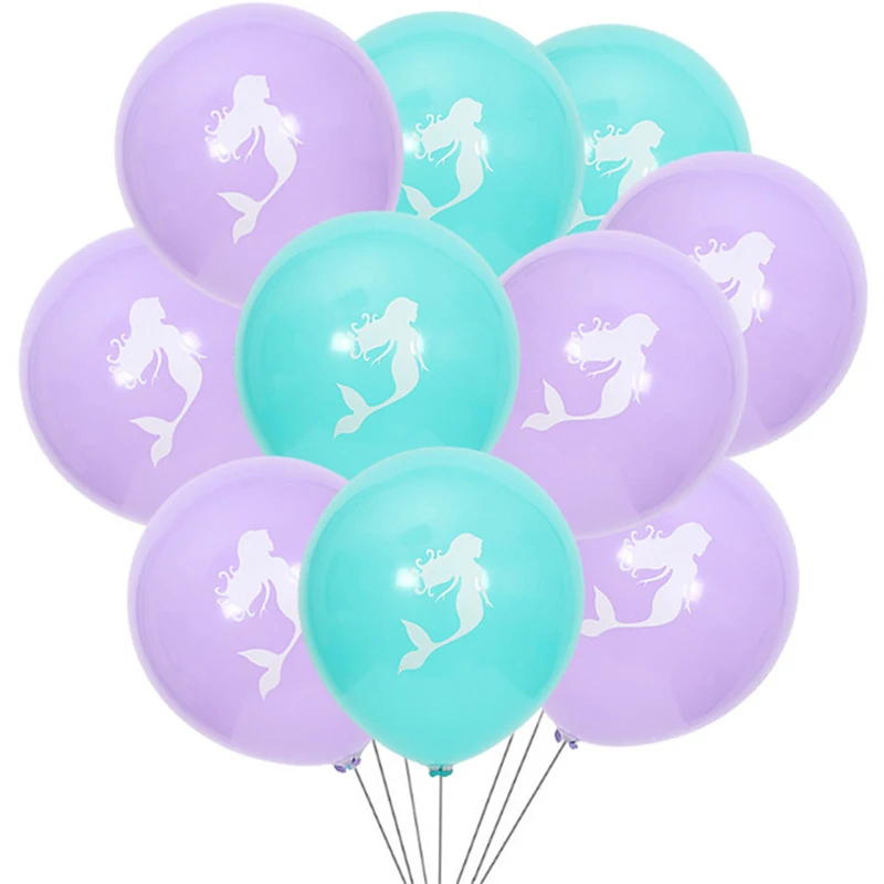 Purple Blue Mermaid Balloons Latex Ballons Mermaid Birthday Party Decorations Kids Baby Shower Mermaid Party Air Globos Supplies
Purple Blue Mermaid Balloons Latex Ballons Mermaid Birthday Party Decorations Kids Baby Shower Mermaid Party Air Globos Supplies