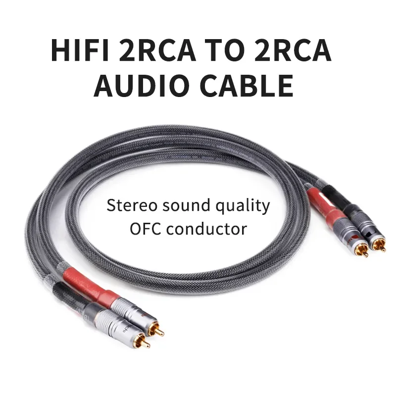 2RCA to 2RCA Male Audio Cable Interconnect Cable HIFI Stereo RCA Cable High-Performance Premium RCA Plug Connector Cable
2RCA to 2RCA Male Audio Cable Interconnect Cable HIFI Stereo RCA Cable High-Performance Premium RCA Plug Connector Cable
