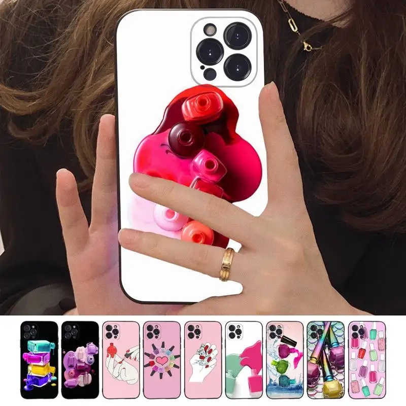 Art Multicolored Nail Polish Phone Case For iPhone 14 11 12 13 Mini Pro XS Max Cover 6 7 8 Plus X XR SE 2020 Funda Shell
Art Multicolored Nail Polish Phone Case For iPhone 14 11 12 13 Mini Pro XS Max Cover 6 7 8 Plus X XR SE 2020 Funda Shell