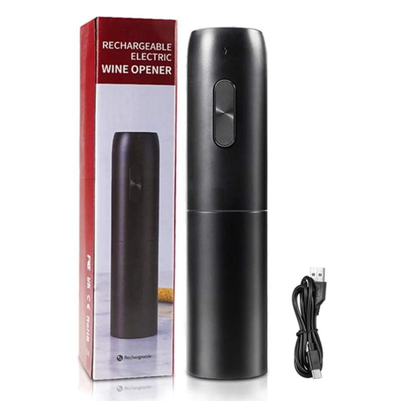 Electric Wine Bottle Opener Wine Corkscrew Opener USB Charging Reusable Wine Key For Wine Bottle
Electric Wine Bottle Opener Wine Corkscrew Opener USB Charging Reusable Wine Key For Wine Bottle