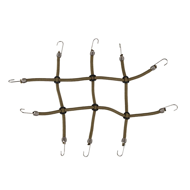 1:10 Rc Rock Crawler Elastic Climbing Car-roof Luggage Net for Axial Scx10 90046 90047 Tamiya Cc01 Rc4Wd D90 D110 Rc Car Accesso
1:10 Rc Rock Crawler Elastic Climbing Car-roof Luggage Net for Axial Scx10 90046 90047 Tamiya Cc01 Rc4Wd D90 D110 Rc Car Accesso