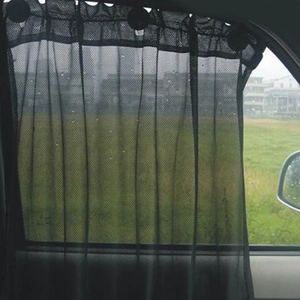 2Pcs Car Bus Sun Shade UV Protection Side Mesh Casement Curtain With Suction Cups 70*47 CM UV Protection
2Pcs Car Bus Sun Shade UV Protection Side Mesh Casement Curtain With Suction Cups 70*47 CM UV Protection